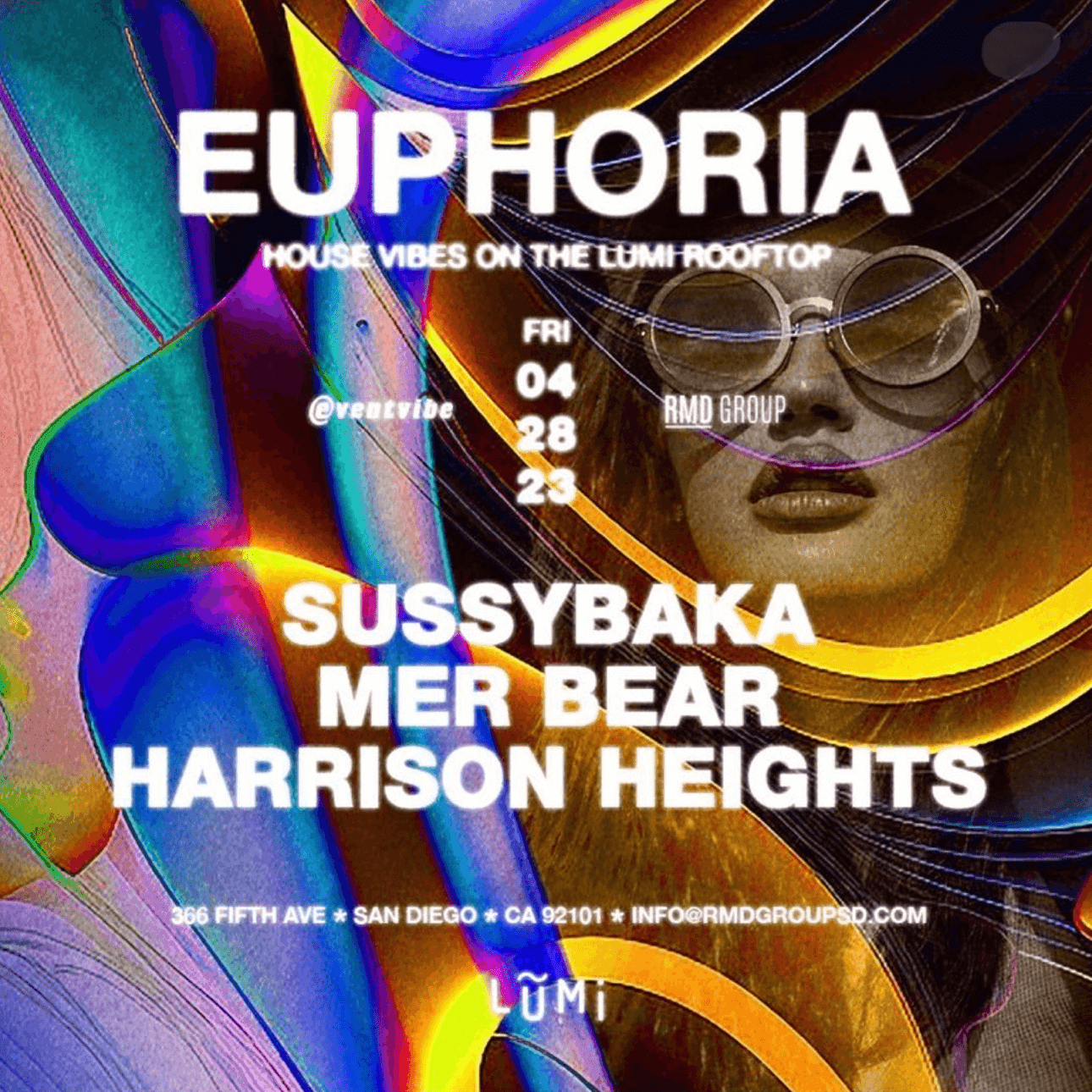 Euphoria with Sussybaka at Harrison Heights